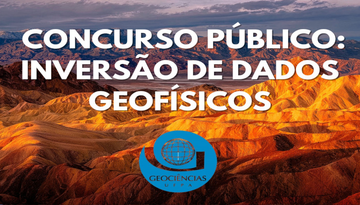 Cronograma das provas do concurso de Inversão de Dados Geofísicos